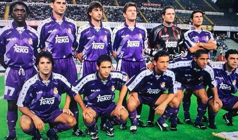 3. 1996-97 Real Madrid Third Kit