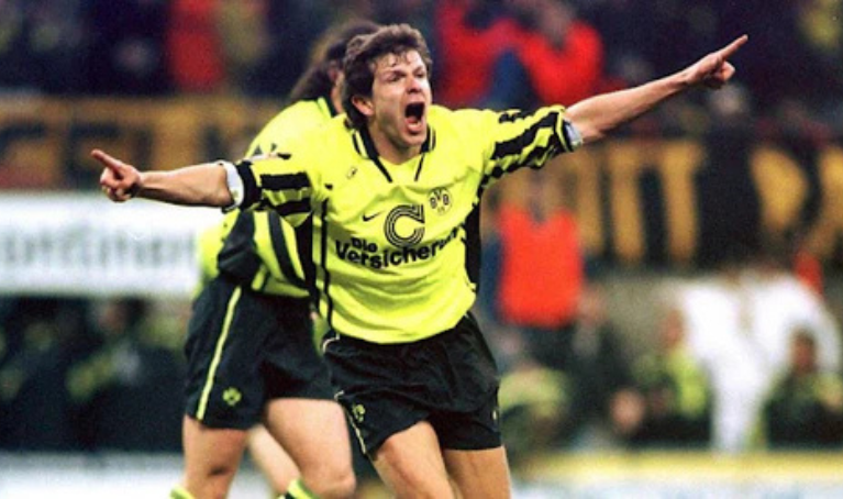 3. Borussia Dortmund 1996-97 Home Jersey