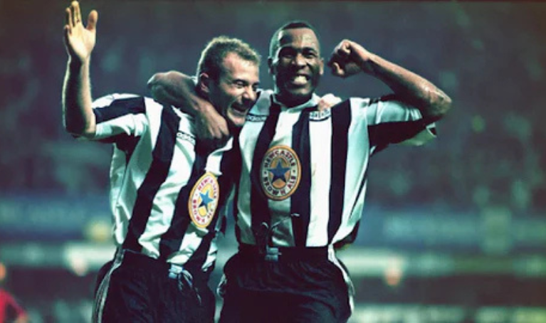 6. Newcastle United 1995-97 Home Jersey