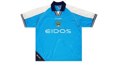 10. 1999-01 Manchester City Home Shirt