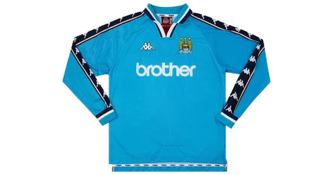 7. 1997-99 Manchester City Home Shirt
