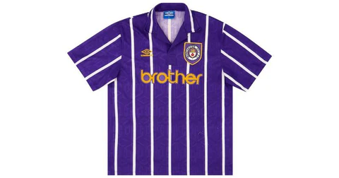 8. 1992-94 Manchester City Away Shirt