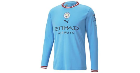 9. 2022-23 Manchester City Home Shirt